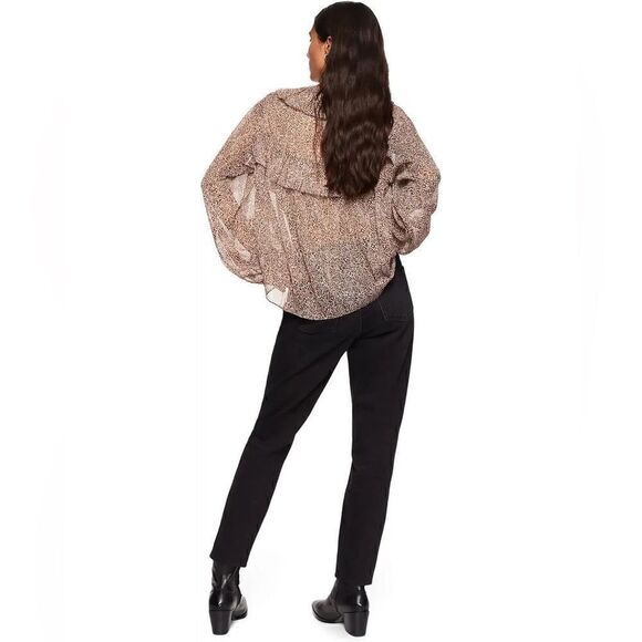 NWT MANGO MNG Lagoon Blouse - Picture 2 of 4